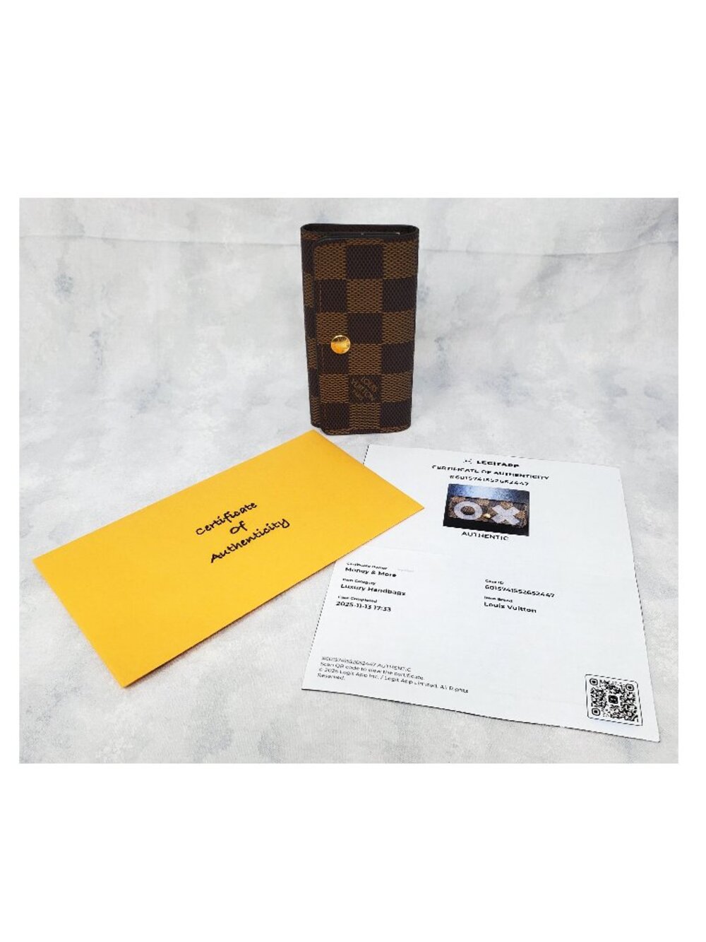Louis Vuitton Damier Ebene Multicles 4-Key Holder